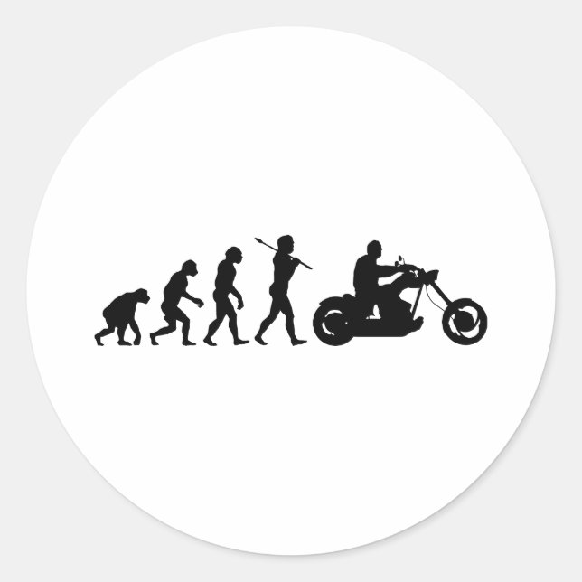 Adesivo Redondo Bike Rider (Frente)