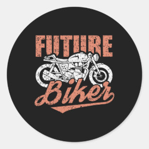Adesivo Redondo Biker Cole Motorcycle Legal Motorbike Rider