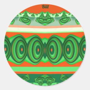 ADESIVO REDONDO BILL ~ NATAL ~