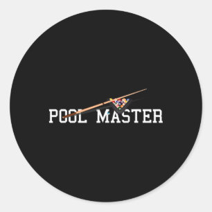 Adesivo Redondo Billiards Piscina Master Para Piscinas Pionadas