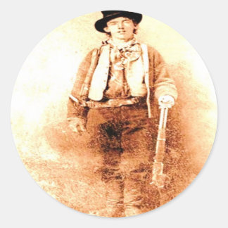 Adesivo Redondo Billy the Kid