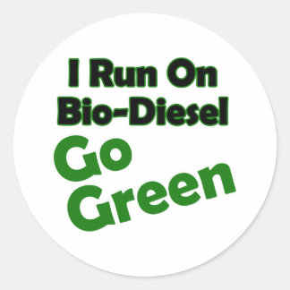 Adesivo Redondo biodiesel
