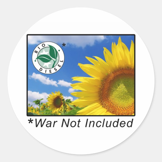 Adesivo Redondo BioDiesel (Frente)