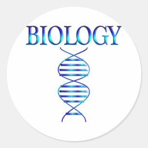 Adesivo Redondo Biologia
