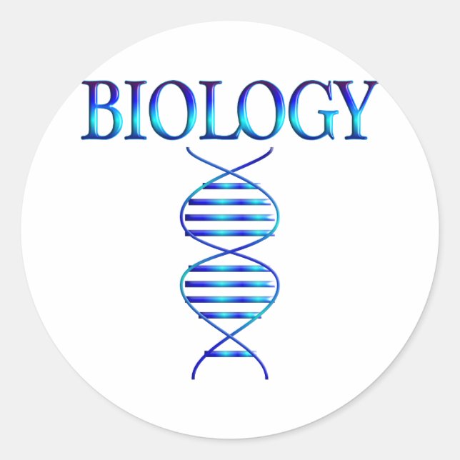 Adesivo Redondo Biologia (Frente)