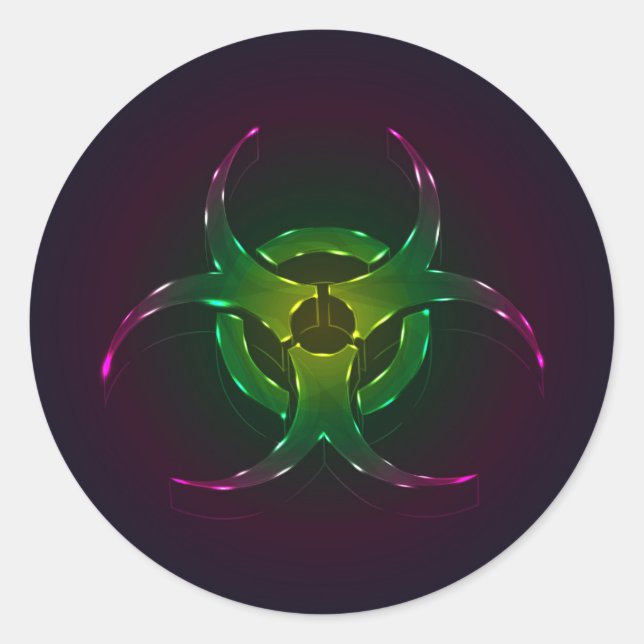 Adesivo Redondo Bioperigo (Frente)