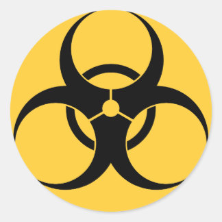 Adesivo Redondo Bioperigo