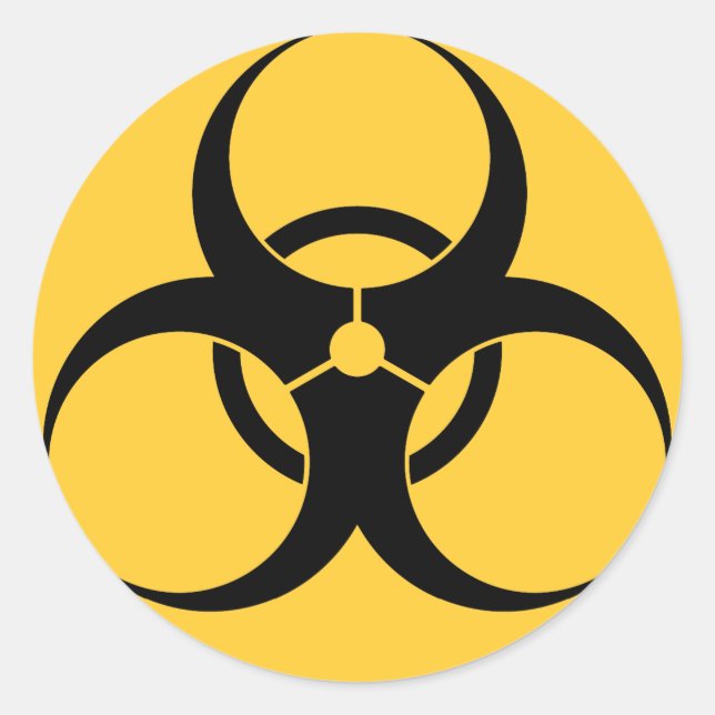Adesivo Redondo Bioperigo (Frente)