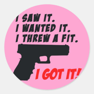 Adesivo Redondo Birra da têmpera da arma