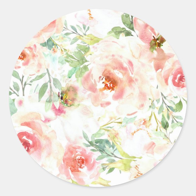 Adesivo Redondo Birth Flower (Frente)