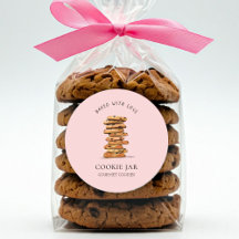 Biscoito de chocolate em aquarela Padaria