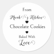 Biscoitos de Chocolate Assados com Amor Moderno Si