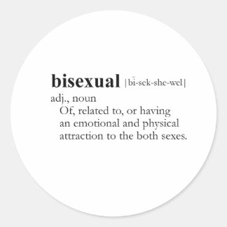ADESIVO REDONDO BISEXUAL