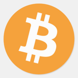 Adesivo Redondo Bitcoin
