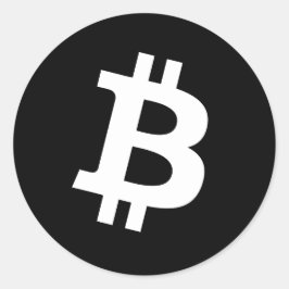 Adesivo Redondo Bitcoin