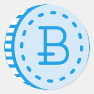 Adesivo Redondo Bitmoeda Bluez
