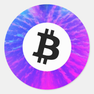 Adesivo Redondo Bitmoney