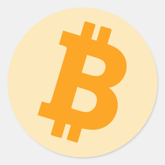 Adesivo Redondo Bitmoney (Frente)