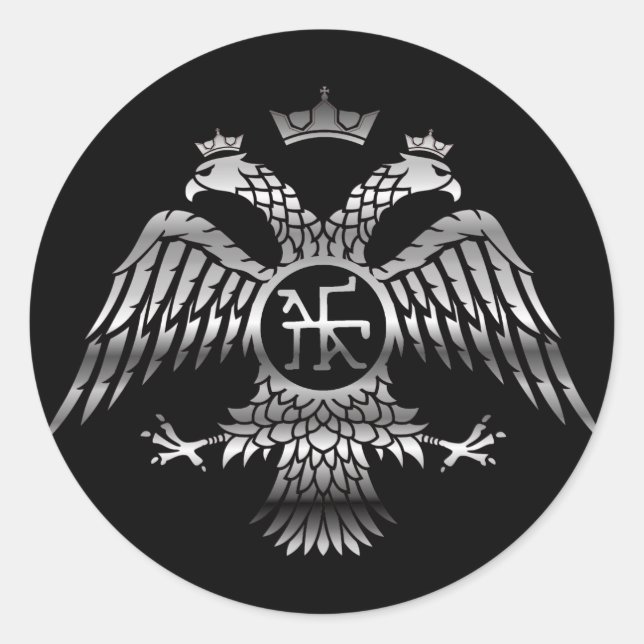 Adesivo Redondo Bizantina (Frente)