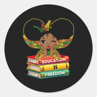 Adesivo Redondo Black History Month Black Leaders African American