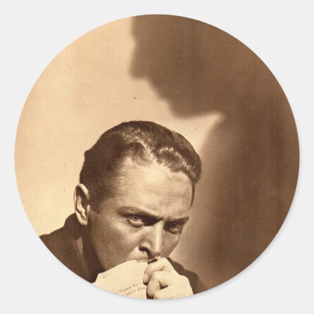 Adesivo Redondo BLACKMAIL ou algo semelhante (Frente)