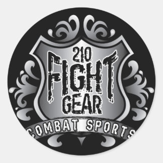 Adesivo Redondo blackshirtshieldbg