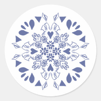 Adesivo Redondo Blekingesöm sticker