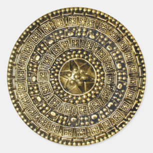 Adesivo Redondo Blindagem romana