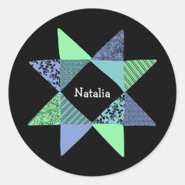 Adesivo Redondo Bloco de Patches do Filtro da Faixa de Opções