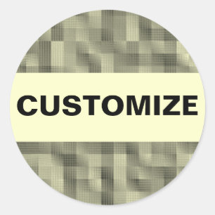 Adesivo Redondo Blocos