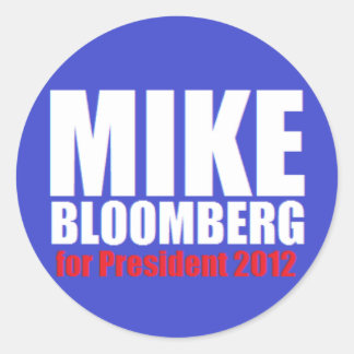 Adesivo Redondo Bloomberg 2012 Stickers