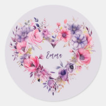 Blooms of Love | Nome personalizado | Floral