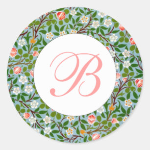 Adesivo Redondo Blossomas de primavera personalizáveis