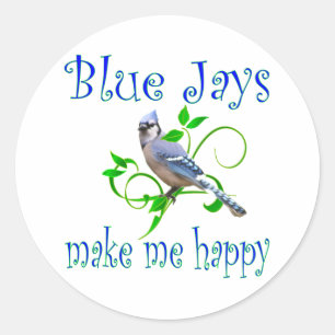 Adesivo Redondo Blue Jays
