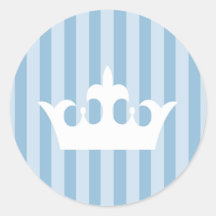 Blue Little Prince Crown Strike Baby