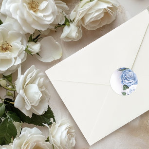 Adesivo Redondo Blue Regency Bridgerton Rosa