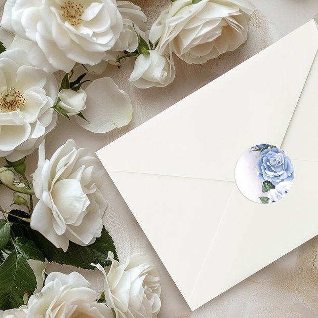 Adesivo Redondo Blue Regency Bridgerton Rosa (Criador carregado)