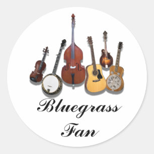 ADESIVO REDONDO BLUEGRASS FAN-STICKER