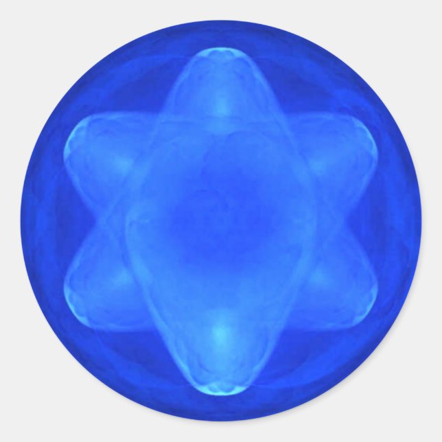 Adesivo Redondo Bluestar (Frente)