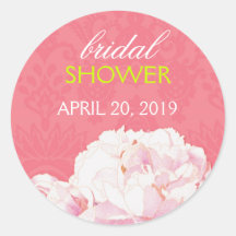 Blush Peony Coral - Chá de panela Rosa