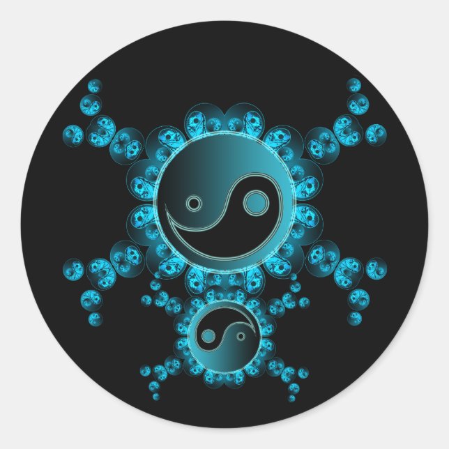 ADESIVO REDONDO BLUYANG STICKER (Frente)