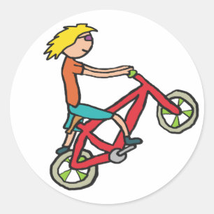 ADESIVO REDONDO BMX