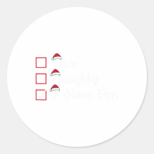 Adesivo Redondo Boa Noite Que Me Diverti No Natal