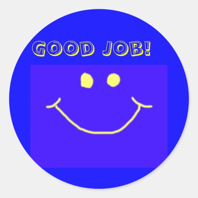 Adesivo Redondo Boas funções (Frente)