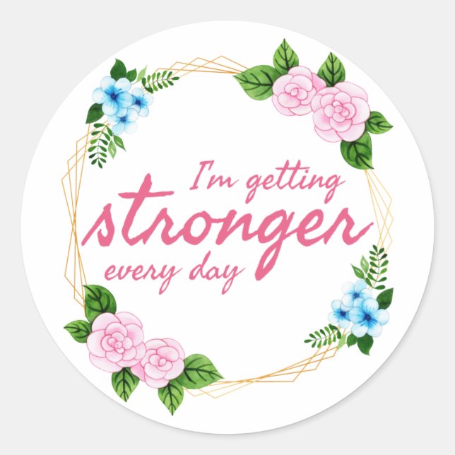 Adesivo Redondo boas práticas positivas citações de trabalho (Frente)