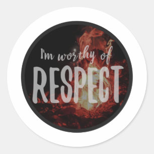 Adesivo Redondo boas vibrações dizendo por amor próprio, autoac