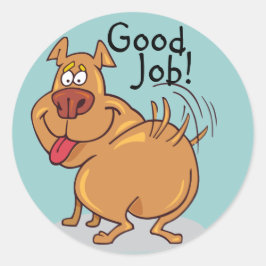 Adesivo Redondo Boas-vindas