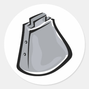 Adesivo Redondo Boca de vaca