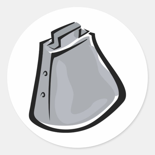 Adesivo Redondo Boca de vaca (Frente)