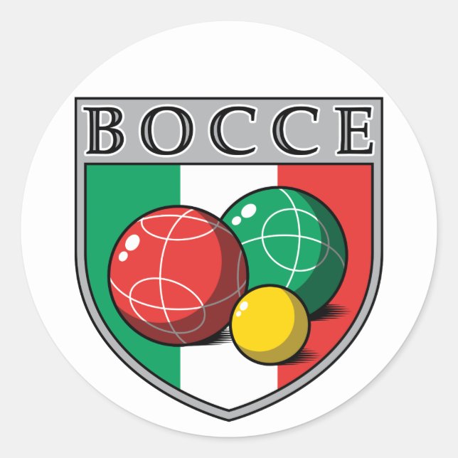 Adesivo Redondo Bocch Shield Round Sticker (Frente)